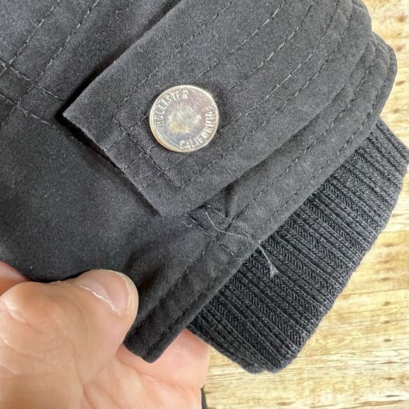 Hollister Sz XS Women’s All Weather Jacket Black Used - Picture 13 of 16